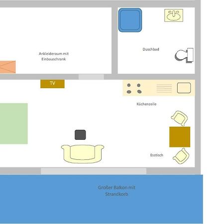 Appartements Fischerhus Glowe Εξωτερικό φωτογραφία