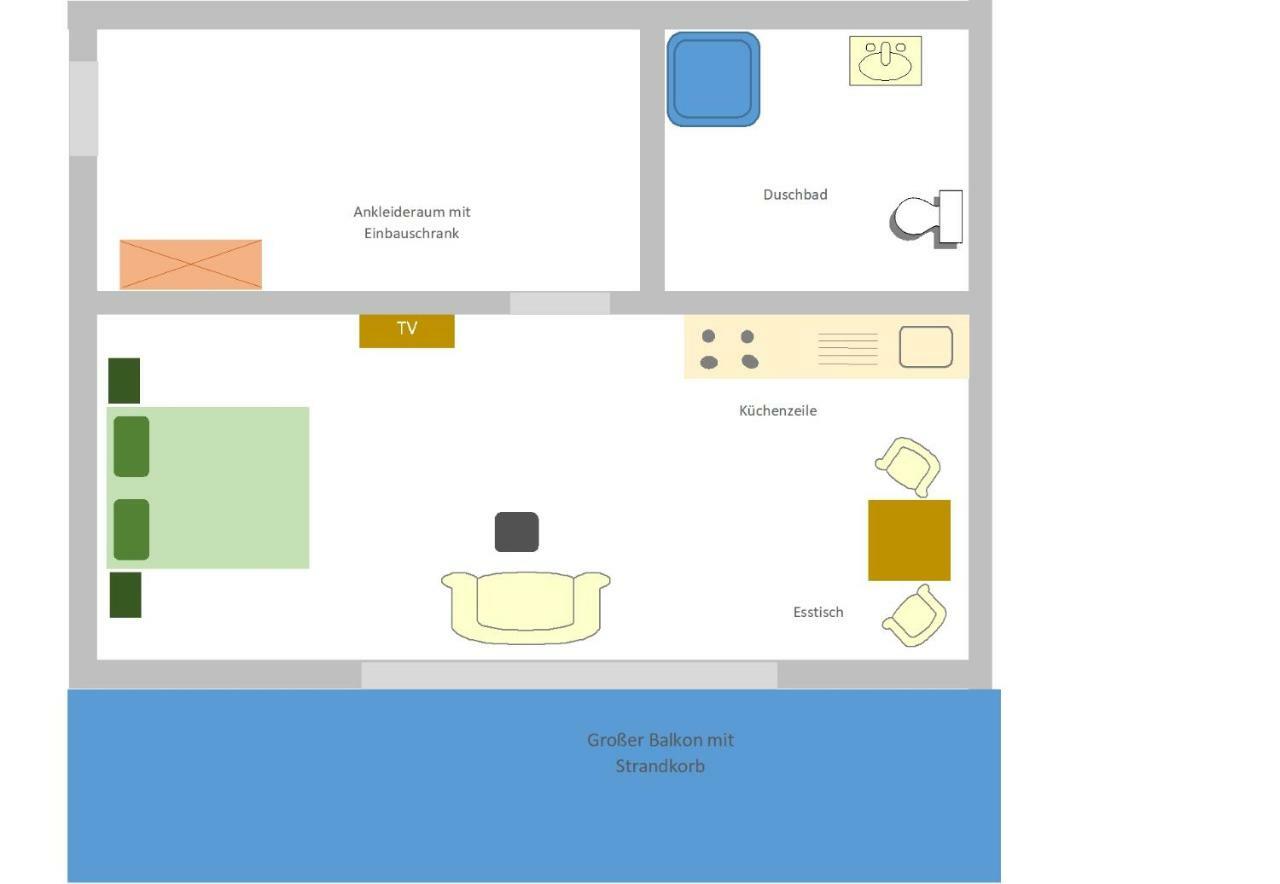 Appartements Fischerhus Glowe Εξωτερικό φωτογραφία